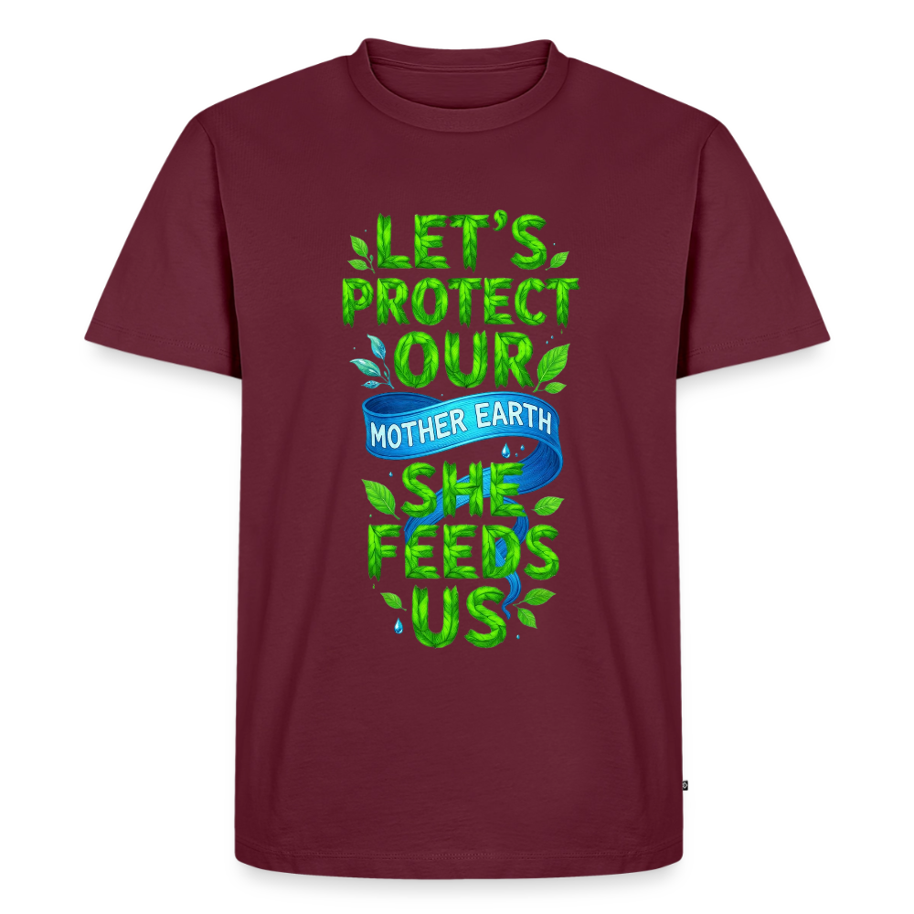 Men’s Premium T-Shirt - burgundy