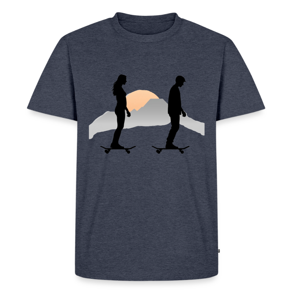 Men’s Premium T-Shirt - heather denim