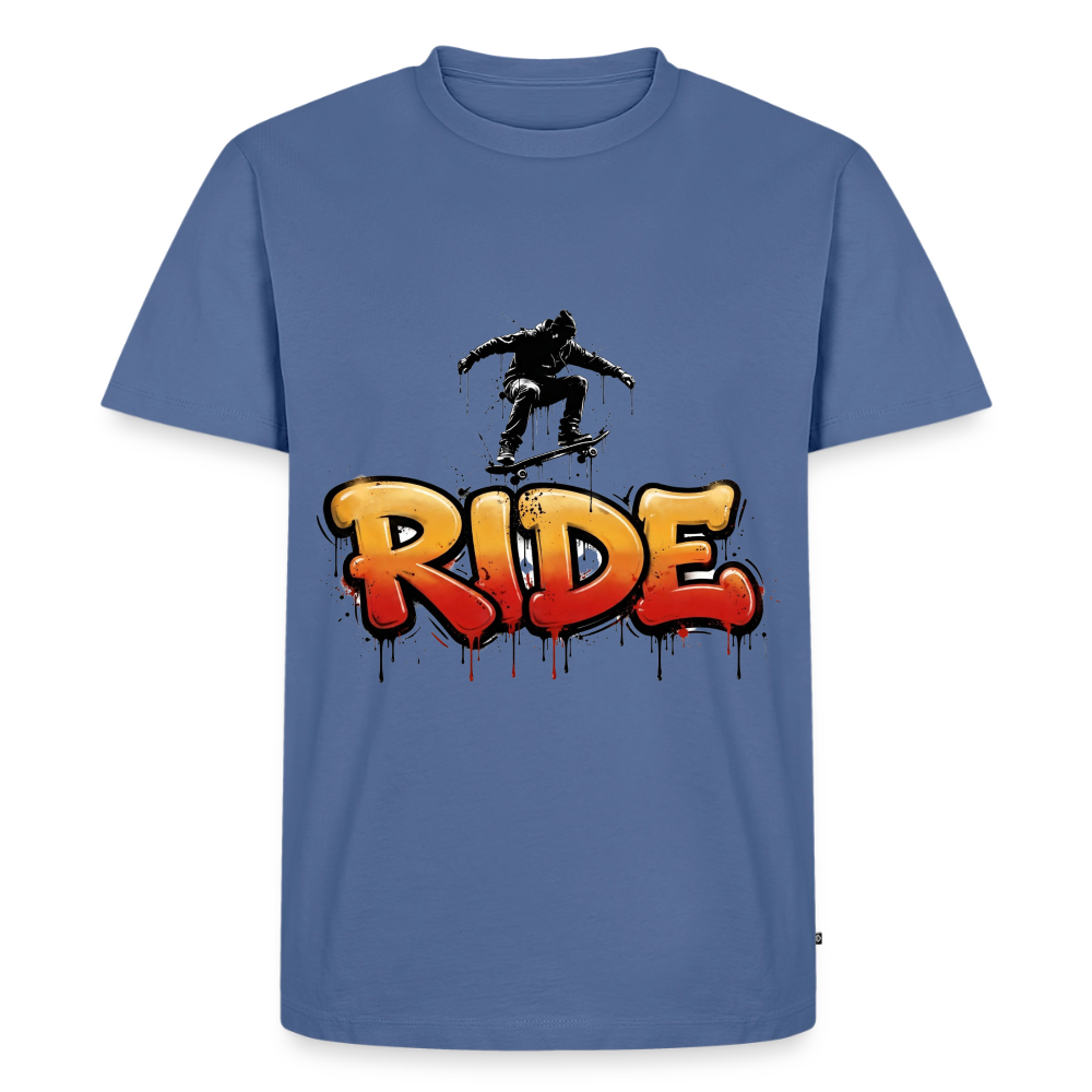Premium T-Shirt - Taubenblau