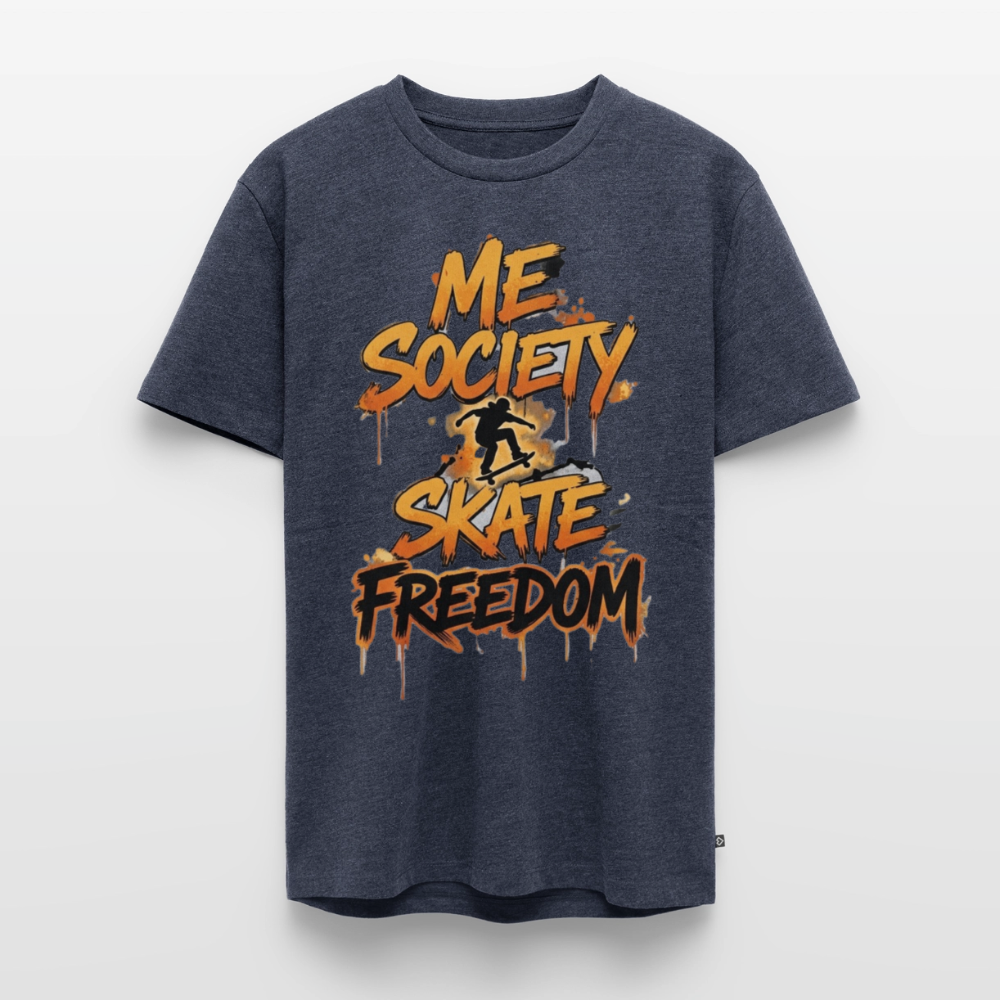 Premium T-Shirt - Jeansblau 