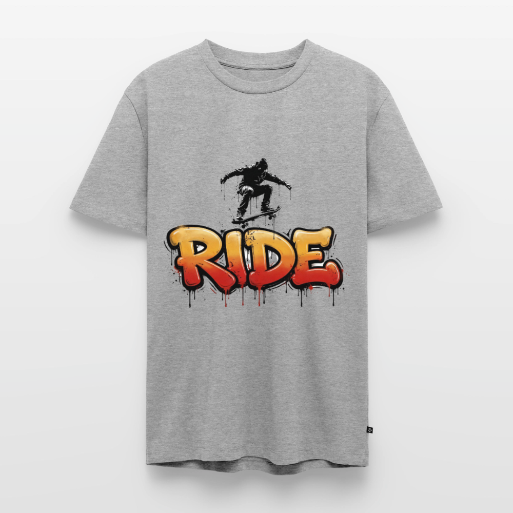 Premium T-Shirt - Grau meliert