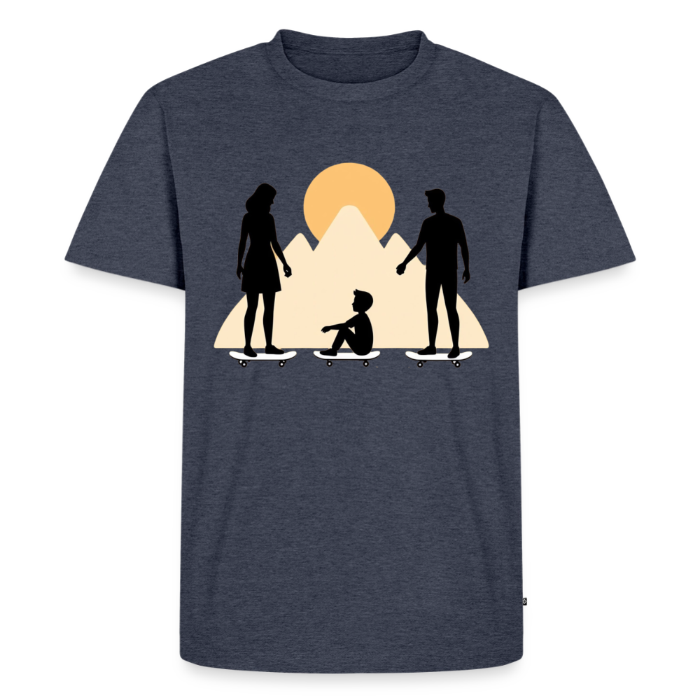 Men’s Premium T-Shirt - heather denim