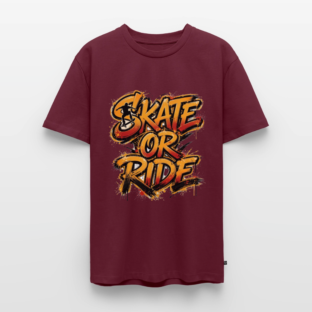 Premium T-Shirt - Burgunderrot