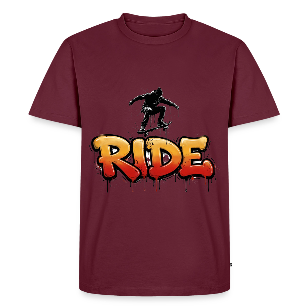 Premium T-Shirt - Burgunderrot