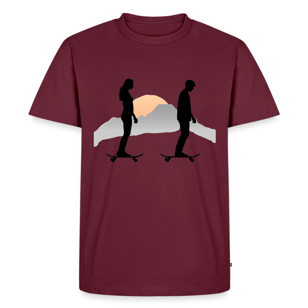 Men’s Premium T-Shirt - burgundy