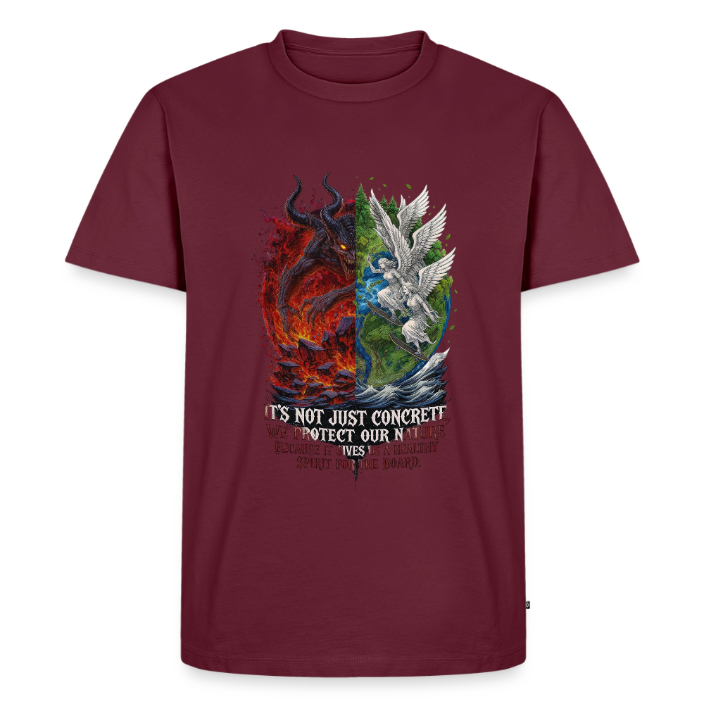 Men’s Premium T-Shirt - burgundy