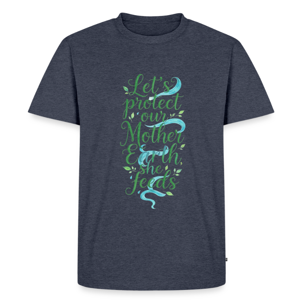Men’s Premium T-Shirt - heather denim