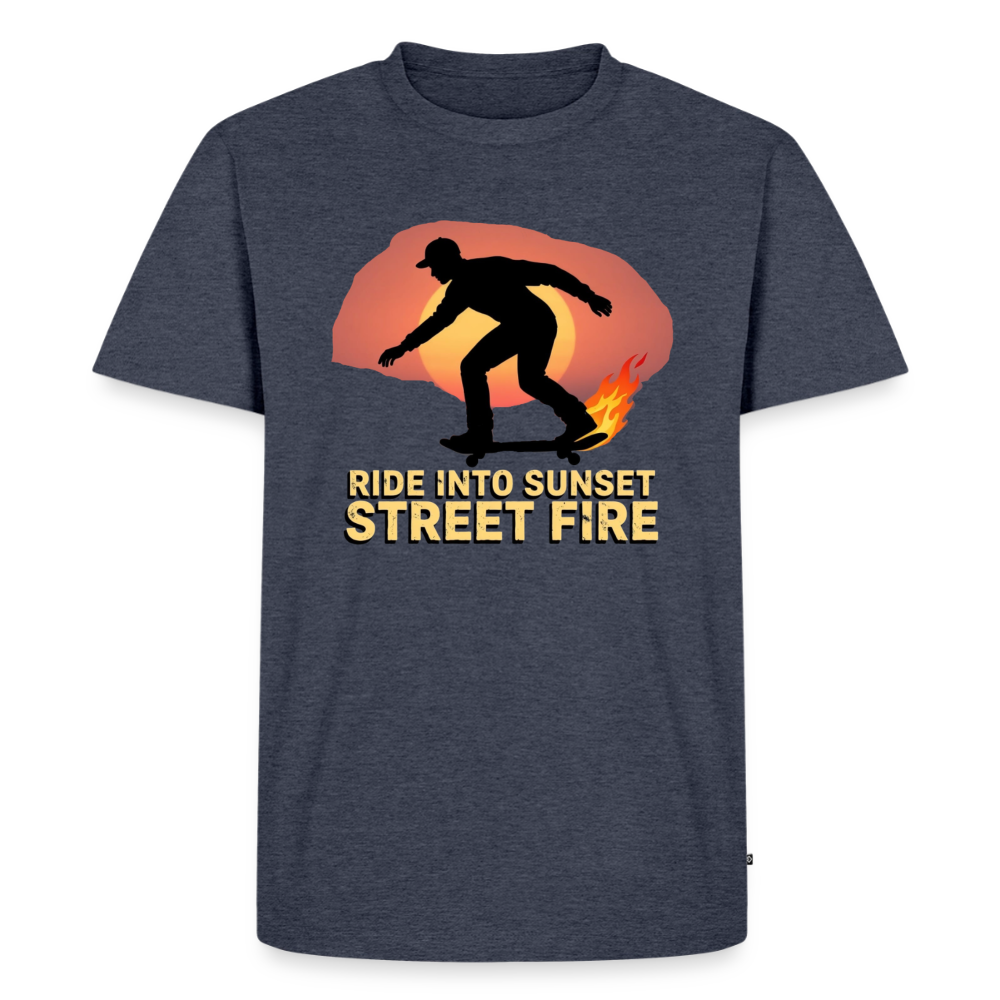 Men’s Premium T-Shirt - heather denim